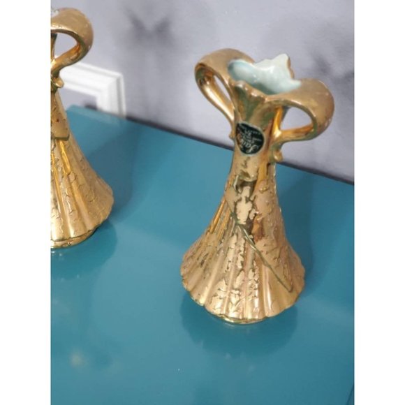 SAVOY Vase, 24k Gold, Vintage Vase, Weeping Gold - Picture 4 of 5